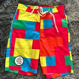 Anti Social Social Club boardshorts